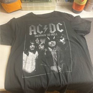 AC/DC Highway to Hell Black Kids Tee